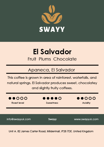 El Salvador - Single Origin